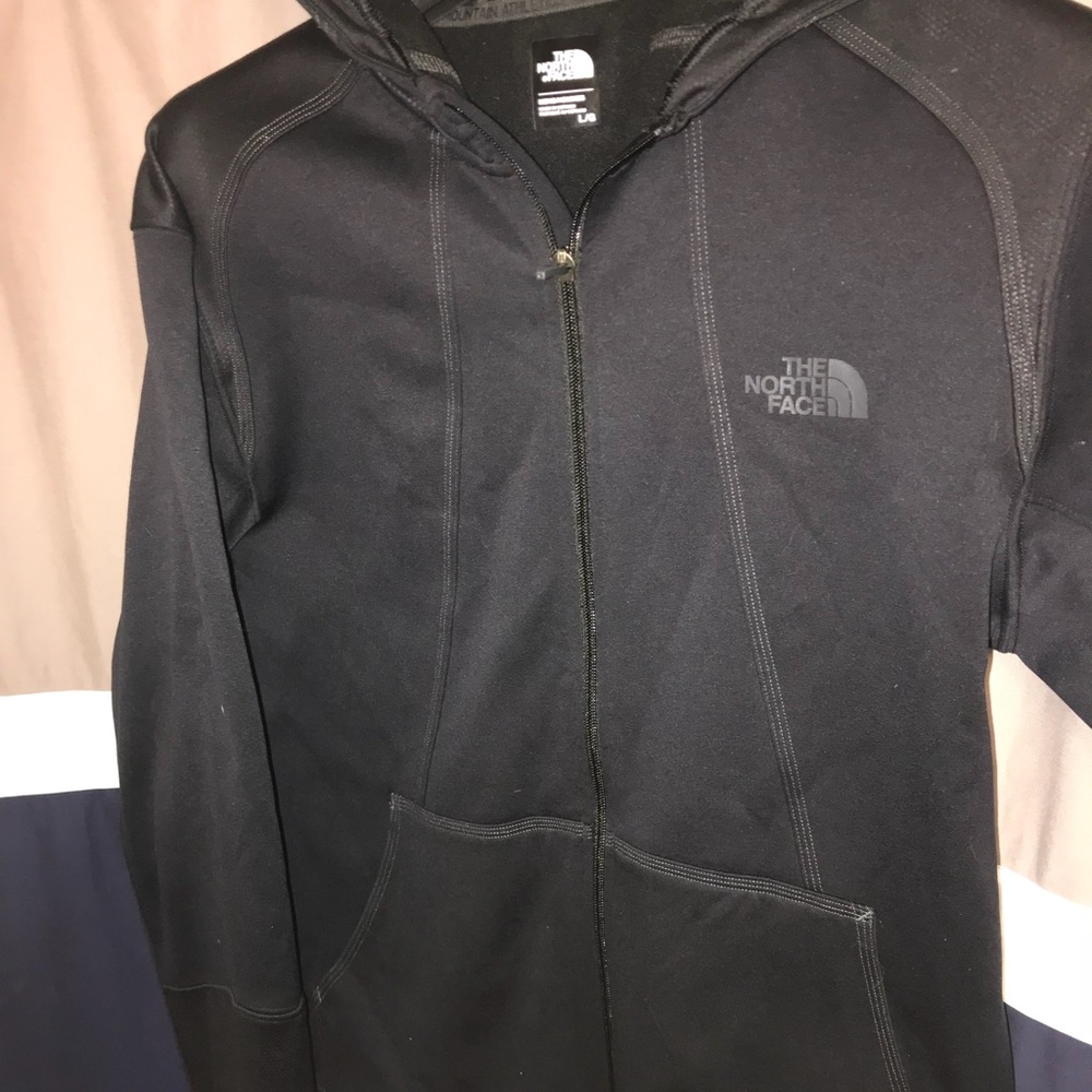 Men’s large north face zip up mountain athletics